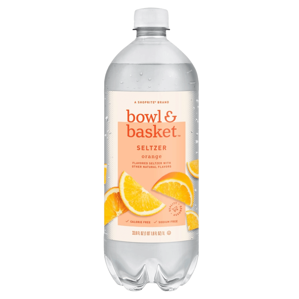 Shoprite Orange Seltzer Water