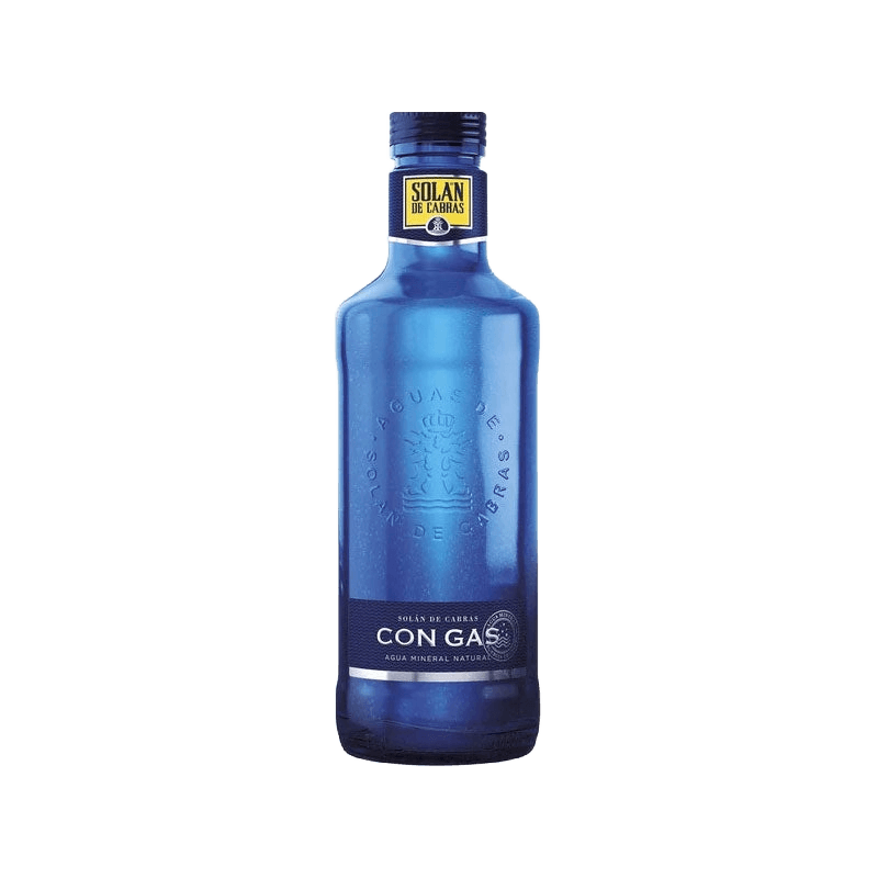 Solan de Cabras Sparkling Water glass bottle