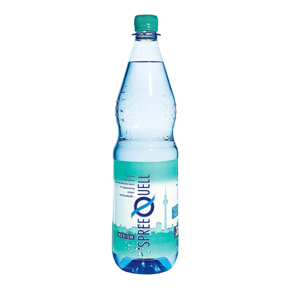 Spreequell Medium Sparkling Water glass bottle