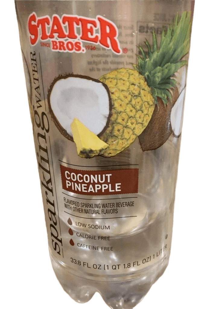 Stater Bros Coconut pineapple sparking water