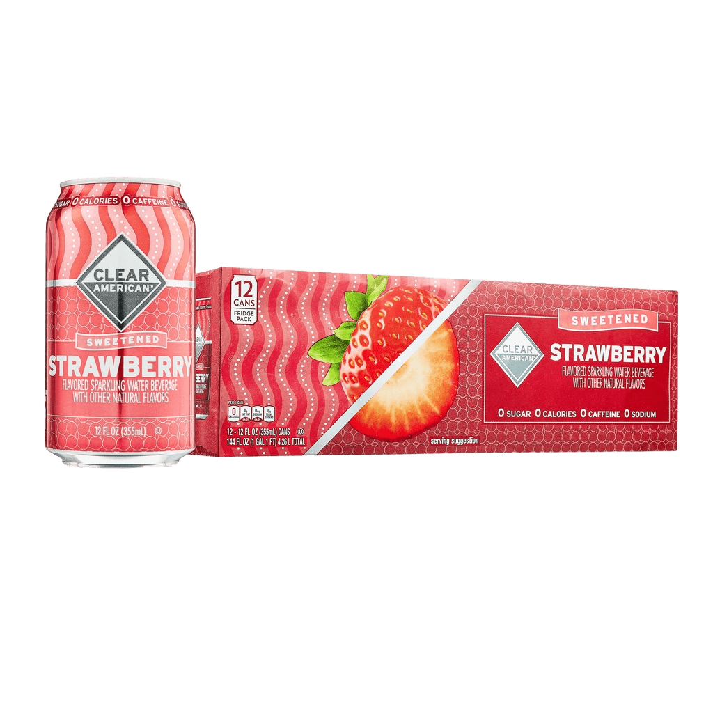 Strawberry flavored soda