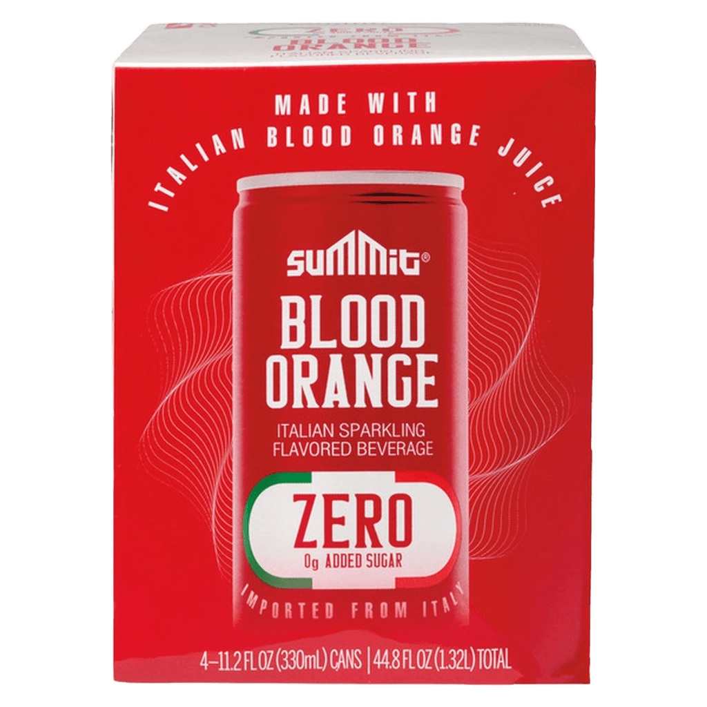 Summit Blood Orange Italian Sparkling Flavored Beverage
