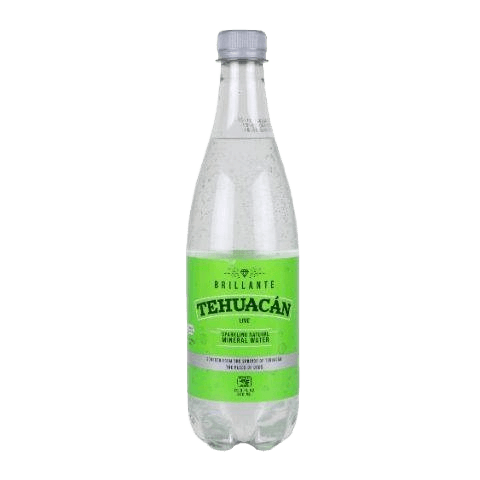 TEHUACÁN BRILLANTE Lime Flavor Sparkling Water