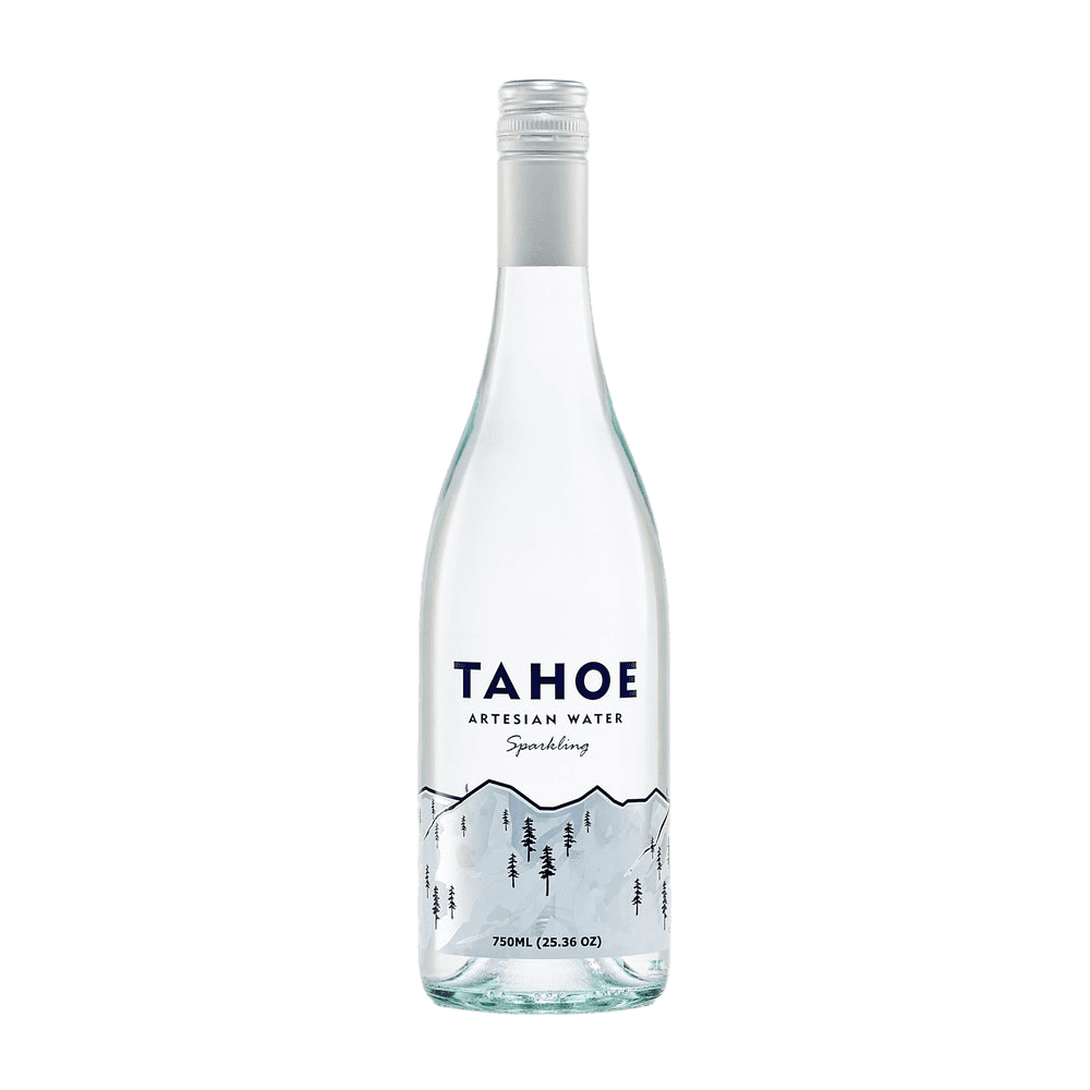 Tahoe Artesian Sparkling Water Glass Bottle