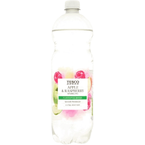 Tesco Sparkling Water Apple And Raspberry