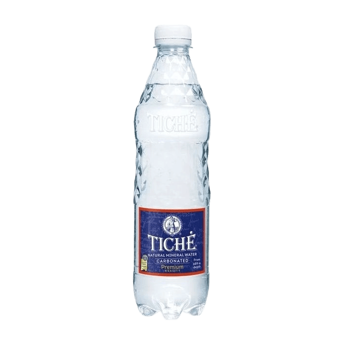 TICHĖ Natural Mineral Water Carbonated plastic bottle
