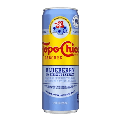 Too Chico Blueberry sparkling water