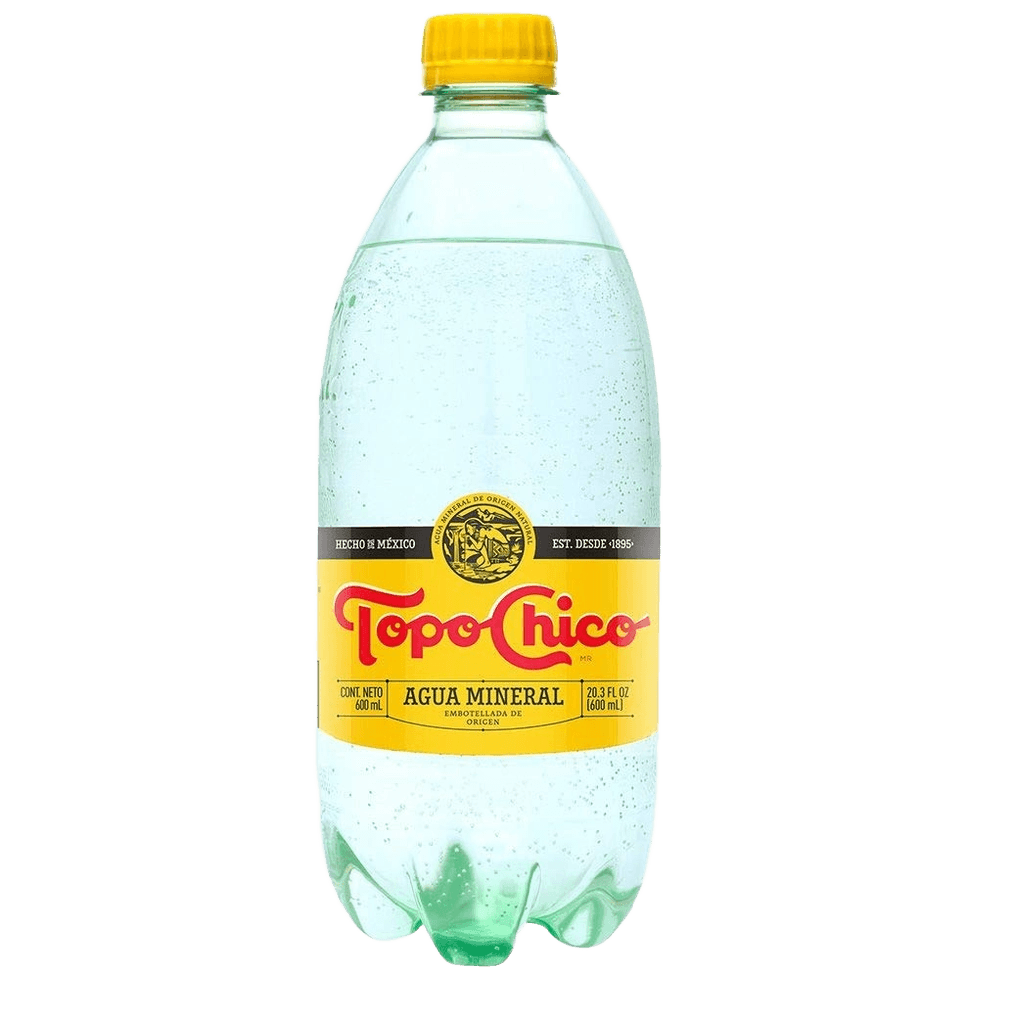 Topo Chico Mineral Water Carbonated plastic bottle