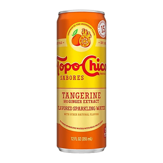 Topo Chico Tangerine with Ginger Extract