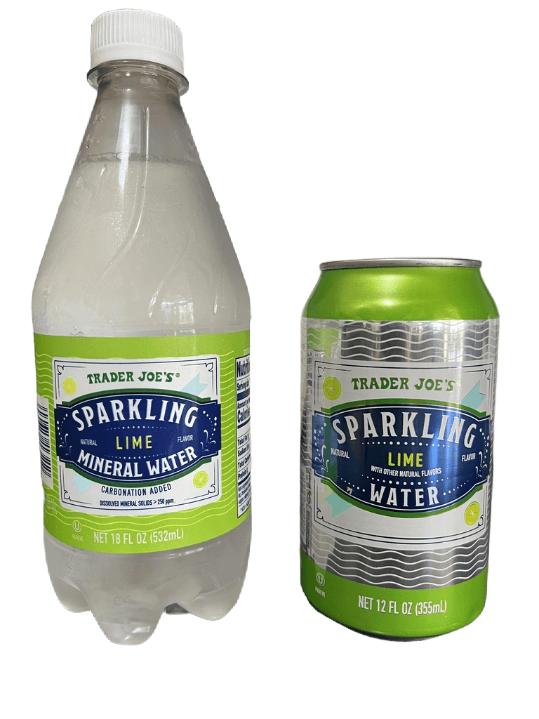 Trader Joe's Sparkling Lime Water