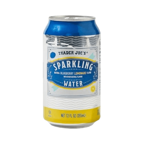 Trader Joe's Sparkling Water Natural Blueberry Lemonade Flavor