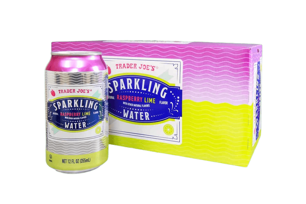 Trader Joe's Sparkling Water raspberry lime