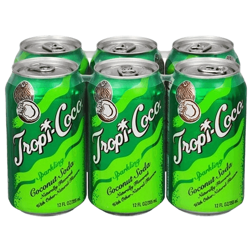Tropi-Coco Sparkling Coconut Soda can