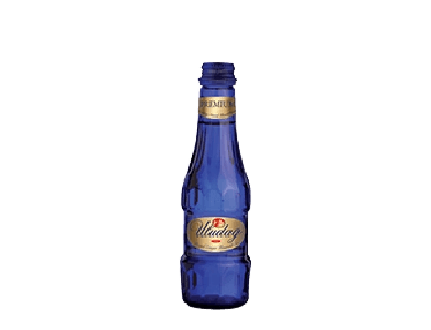 Uludag Natural Mineral Water glass bottle