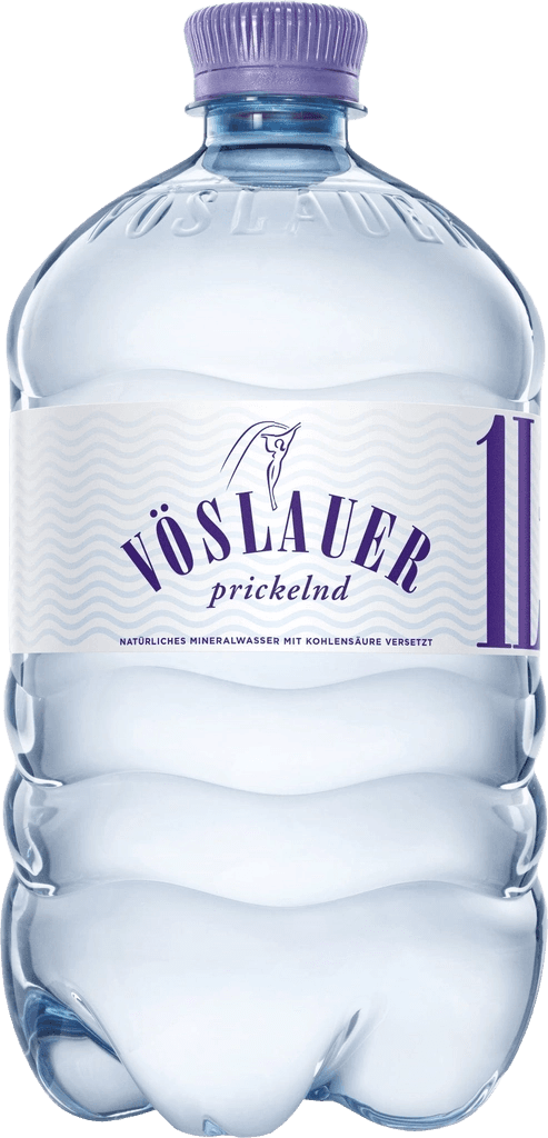 Vöslauer Sparkling Mineral Water plastic bottle