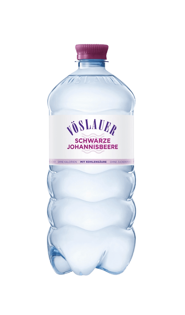 Vöslauer Sprudelwasser Schwarze Johannisbeere