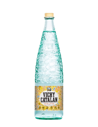 Vichy Catalan Agua mineral natural con gas sabor naranja