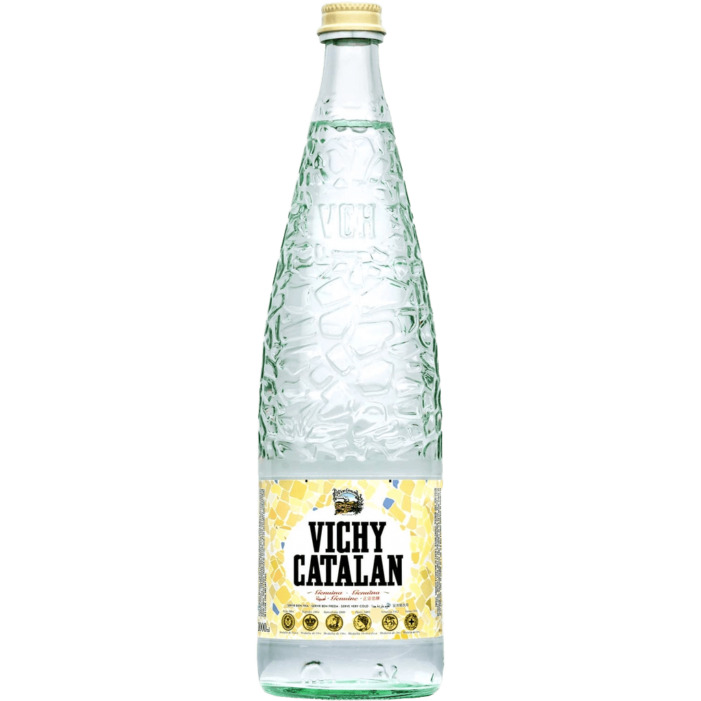 Vichy Catalan Sparkling Mineral Water glass bottle