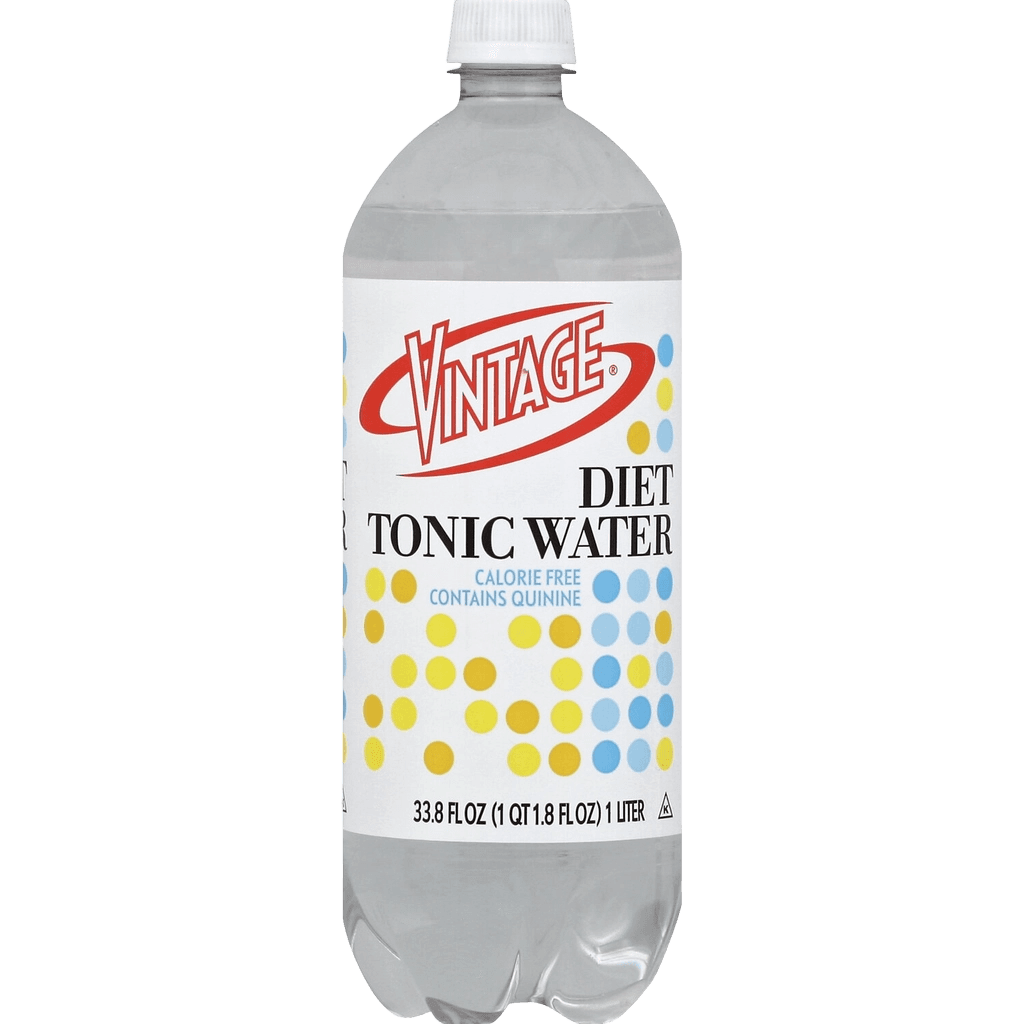 Vintage Diet Tonic Water plastic bottle