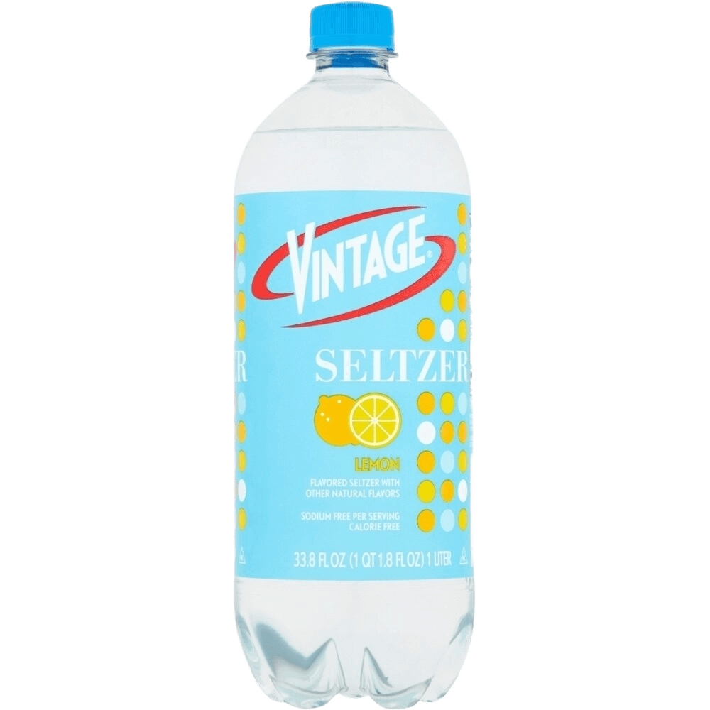 Vintage seltzer lemon