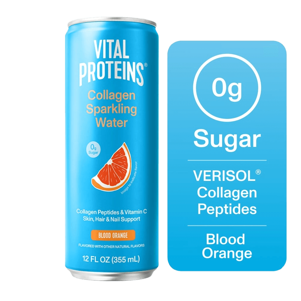 Vital Proteins Collagen Sparkling Water Strawberry Blossom can