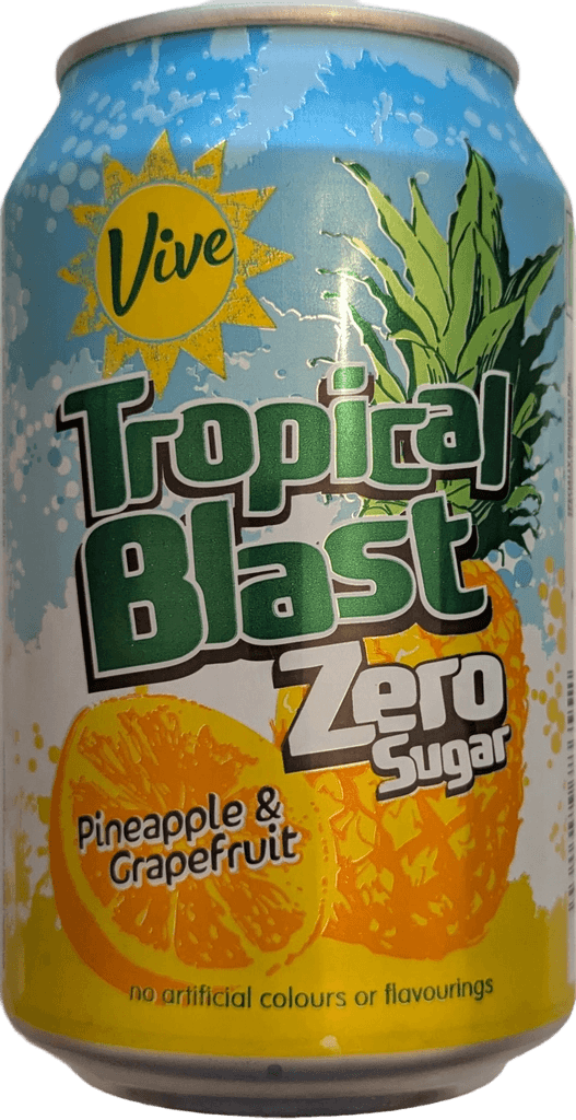 Vive Tropical Blast Zero Sugar - Pineapple & Grapefruit