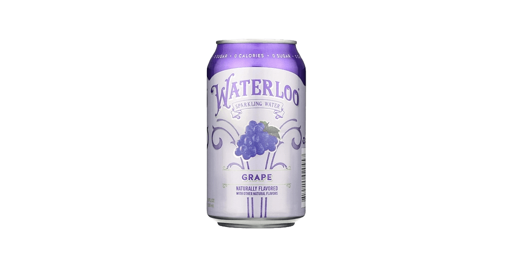 Waterloo Sparkling Water Grape Naturally Flavored