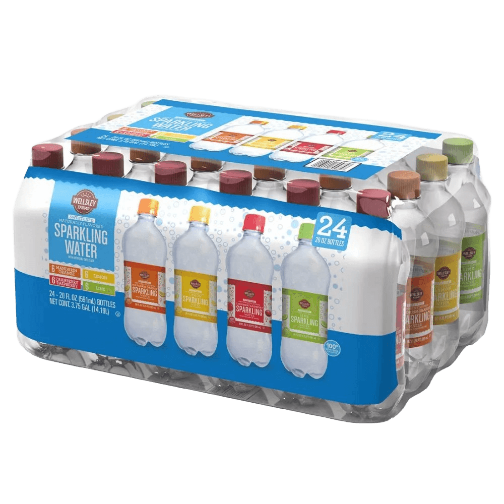 Wellsley Farms Cranberry raspberry flavored sparkling water beverage