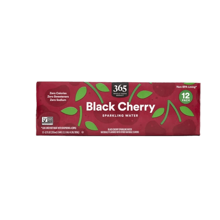 Whole Foods Market Black Cherry Sparkling Water