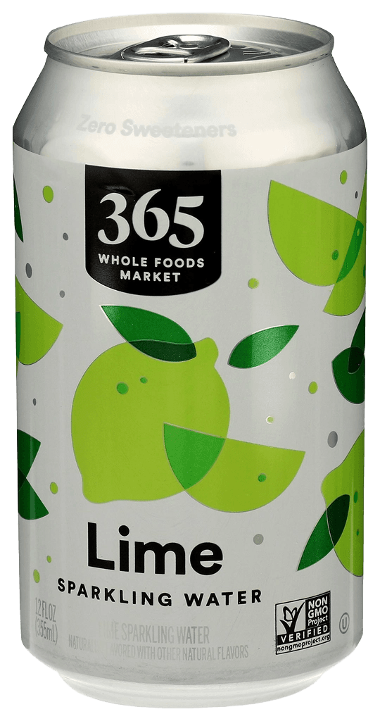 Whole Foods Market Lime Sparkling Water
