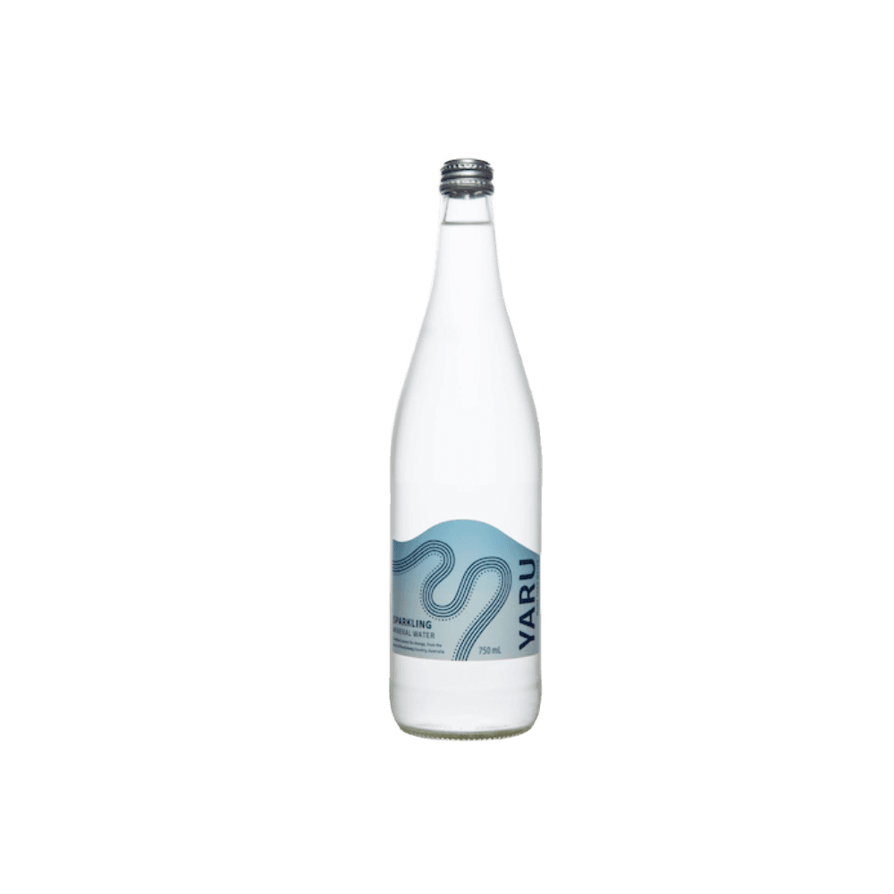 Yaru Sparkling Mineral Water glass bottle