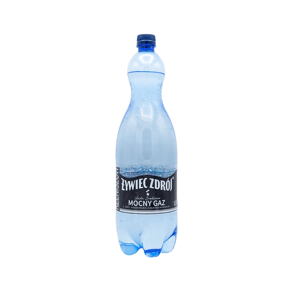 Żywiec Zdrój Woda Źródlana Mocny Gaz plastic bottle
