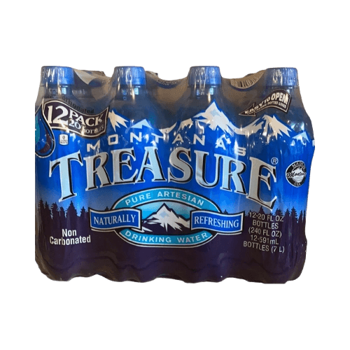 Montana's Treasure Pure Artesian Drinking Water Plastic Bottle