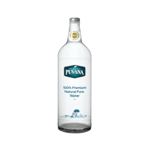 Puvana Glass Still Water Glass Bottle
