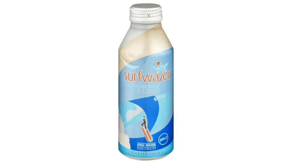 Surfwater Still Water Electrolyte plastic bottle