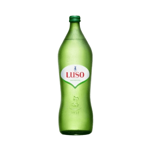 Água de Luso Sparkling Water Glass Bottle