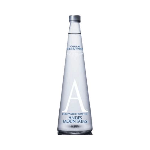 Andes Mountain Spring Water - Still Glass Bottle
