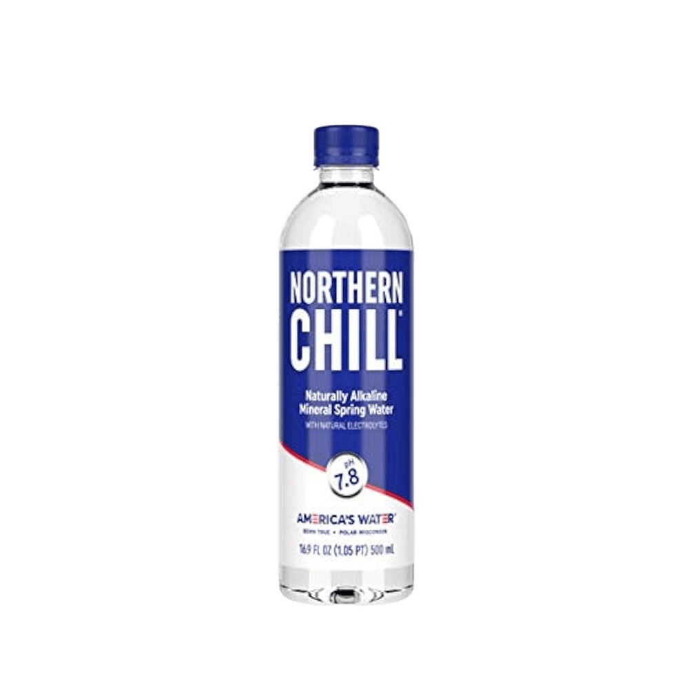Northern Chill Natural Alkaline Spring Water Plastic Bottle