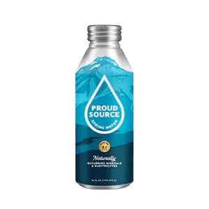 Source Water Premium Natural Spring Water with Electrolytes can