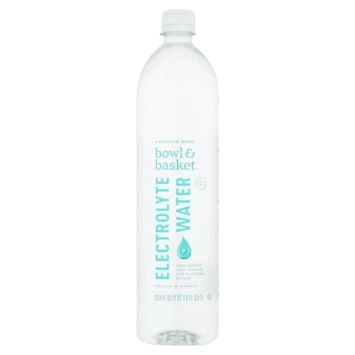 Bowl & Basket Electrolyte Water Original plastic bottle