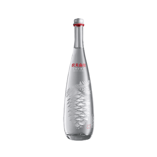 NungFu Spring Natural Mineral Water Glass Bottle