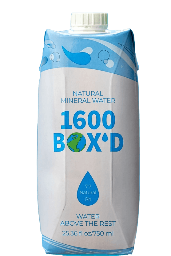 1600 BOX'D Water Carton