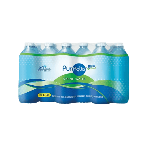 PurAqua Natural Spring Water Plastic Bottle