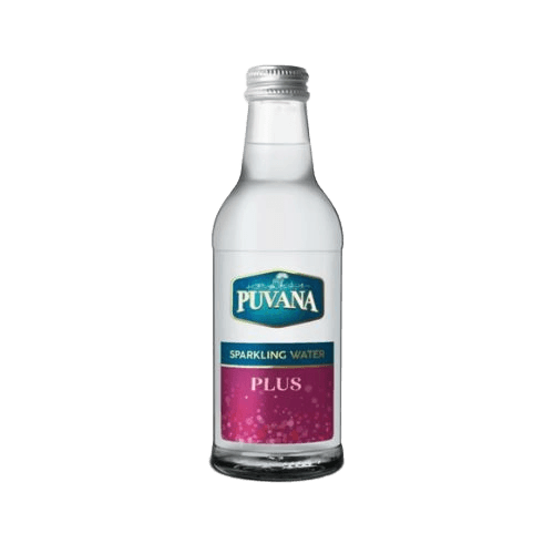 Puvana Sparkling Water Glass Bottle