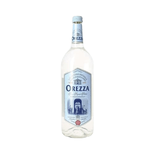 Orezza Natural Sparkling Water Glass Bottle