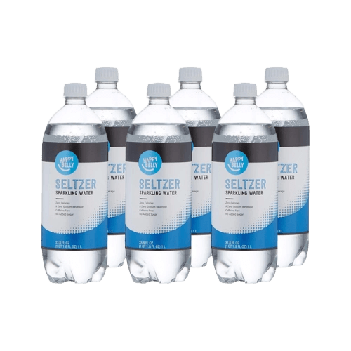 Happy Belly Seltzer Sparkling Water Plastic Bottle
