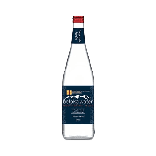 Beloka Lightly Sparkling Mineral Water Glass Bottle