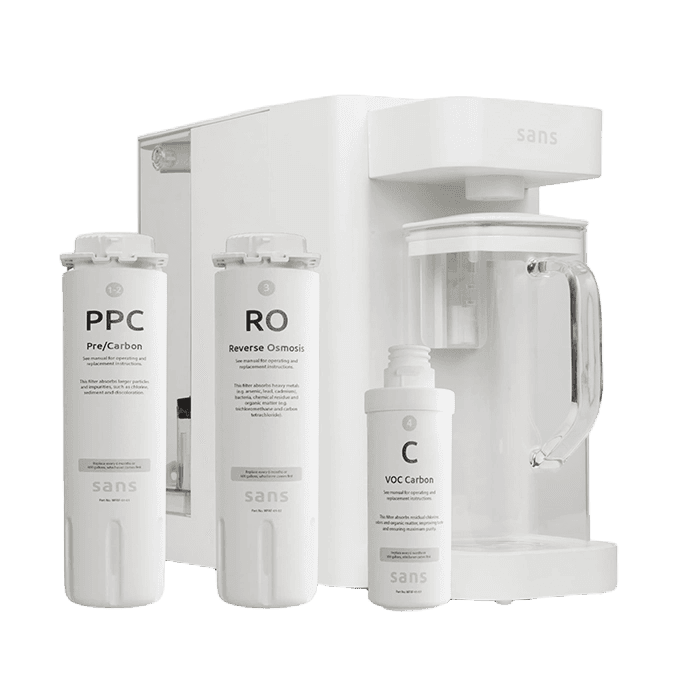 Sans Countertop Reverse Osmosis Water Purifier