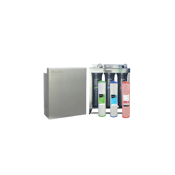 AquaCo Premium Three Stage Whole House Water Filter