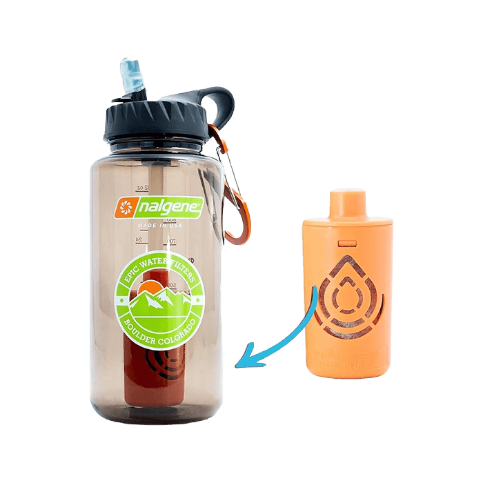 Epic Nalgene Outdoor OG Woodsman Water Filter Bottle